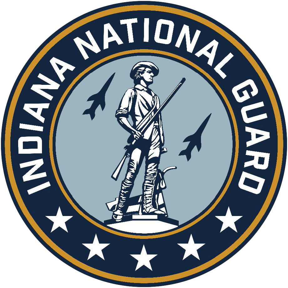 Indiana national Guard Logo.